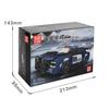MOLD KING 27001, технические игрушки для сборки автомобилей, модель спортивного скоростного гоночного автомобиля с демонстрационной коробкой, сборочные кирпичи, рождественские подарки
