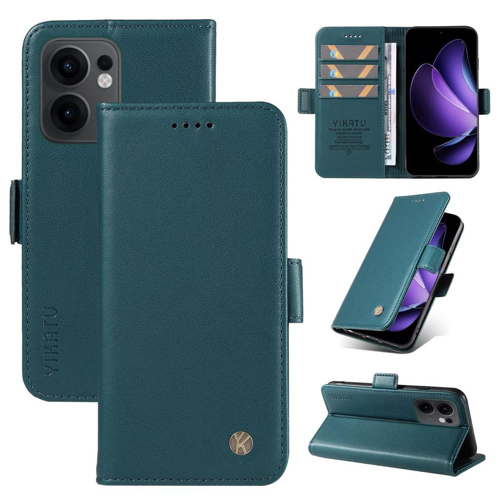 Кожаный чехол-кошелек с отделением для карт для OPPO Reno 13F 13 Pro 5G 12 12F 4G 11F 11 10 K12X Find X8 F25 A79 A78 A60 A58 A40 A38 A3 A18