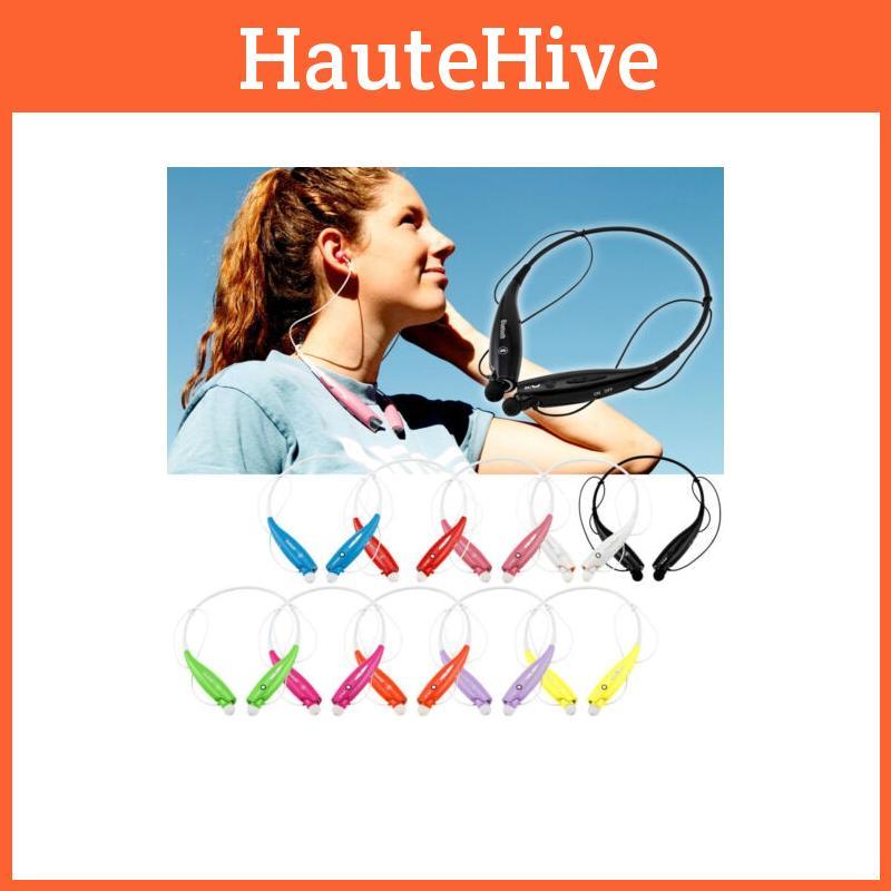 41 Bluetooth Wireless Headphones Headset Mic In Ear Sports Stereo For Iphone 7