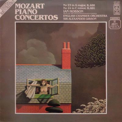 Виниловая пластинка WOLFGANG AMADEUS MOZART IAN HOBSO Фортепианные концерты CFP4404 Classics For Pl 1983 Великобритания Классика Б/у