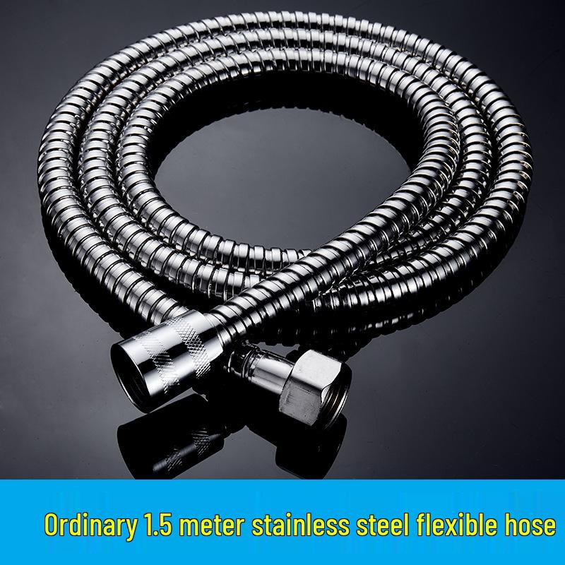 1,5/2 м Взрывозащищенный душевой шланг из нержавеющей стали с универсальной душевой лейкой