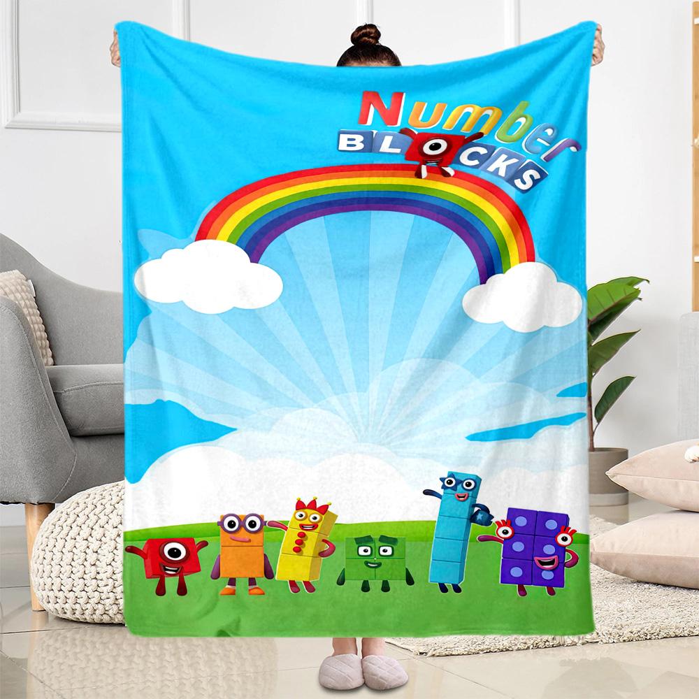 Numberblocks Blanket Comfortable Suitable For Livingroom Office Chair Office Four Seasons Universal Modern Perfect Gift For Relatives And Friends