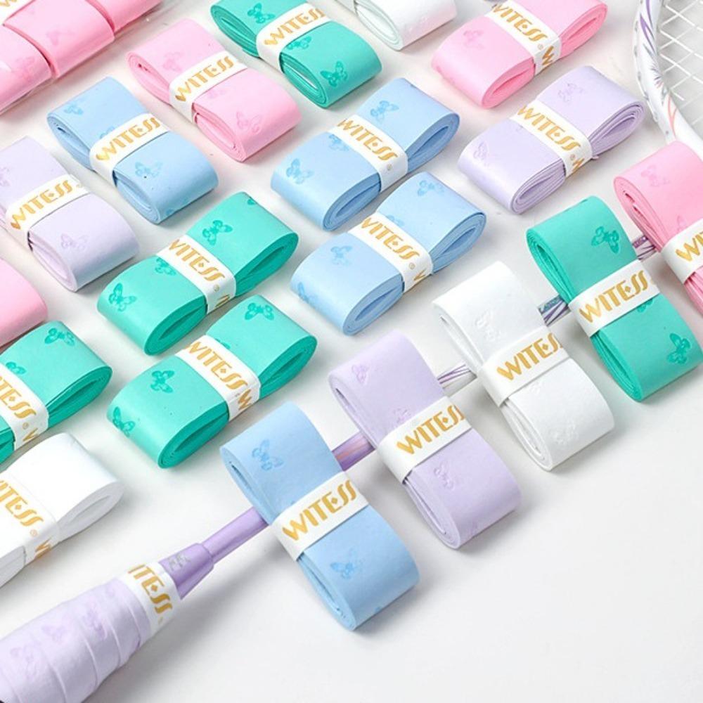 3 Pcs Non-slip Tennis Overgrip Sweat Absorption Badminton Grip Tape Fishing Rod