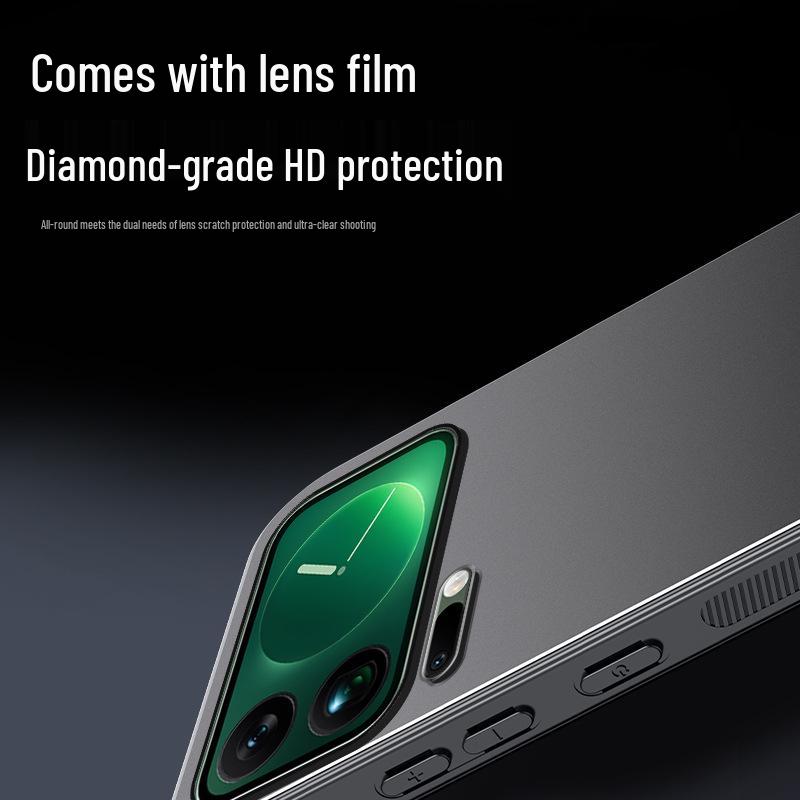 Защитный чехол для телефона Xiaomi 17 Pro/Pro Max - Матовый металл, Полное покрытие, Защита от падений