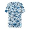 Women's T Shirt Tee Printed Short Sleeve Daily Weekend Fashion Basic V Neck Regular Top