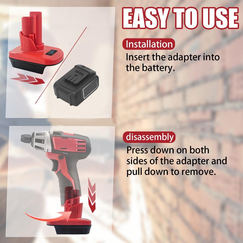 Lithium Battery Converter for BL1830 BL1850 BL1840 18V Lithium Battery