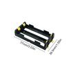 1-5Pcs 18650 SMT Battery Holder 18650 SMD Battery Box with Bronze Pins Rechargeable Battery Holder Clip Storage Case Power Bank