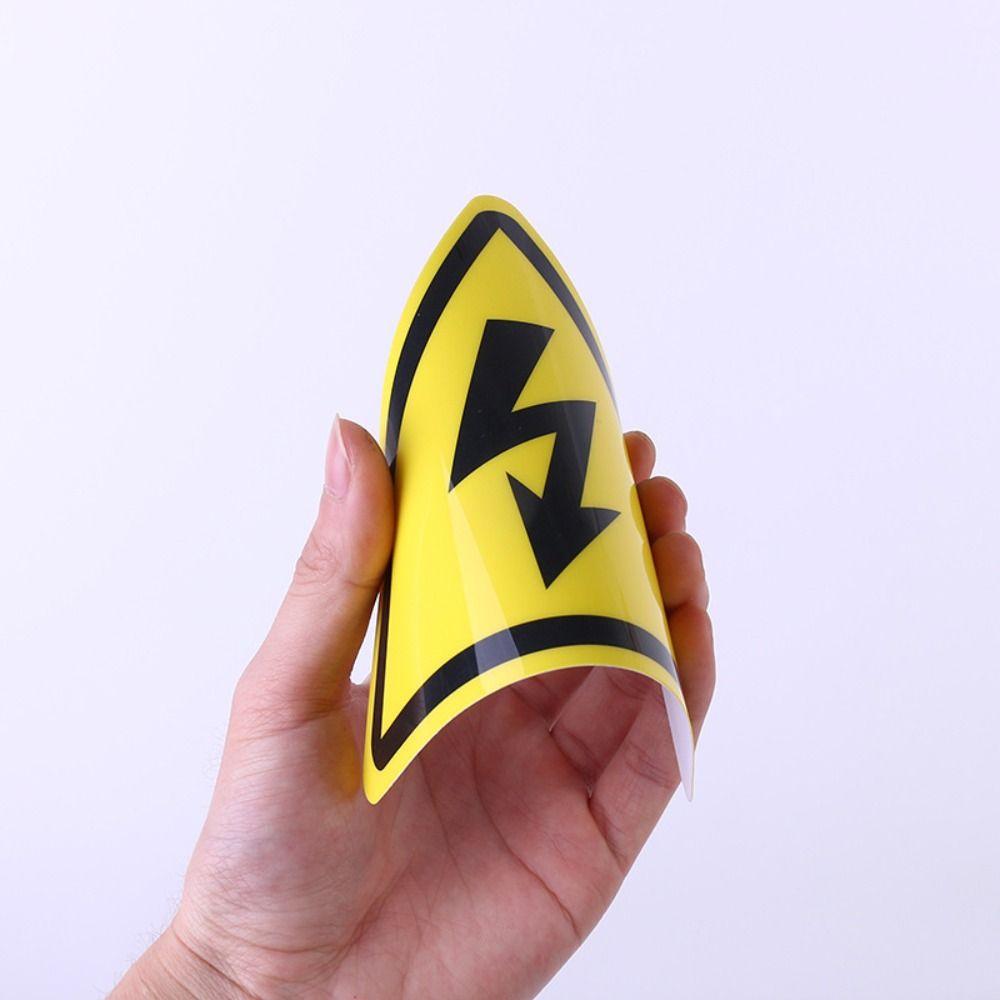 5 шт. аксессуары, предупреждающая наклейка 3,6/5/8/10/15 см, опасность поражения электрическим током, электрическая коробка