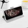 Чехол-книжка из блестящей кожи для iPhone 13 11 12 14 15 16 17 Pro XS Max Mini XR X 8 7 Plus SE 2020 2022 SE3 Air 16E 17E