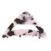 Korean-Style Trendy Hair Accessories: Simple Triangular Acetate Claw Clip for Women