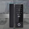SOCOCO Низкопотребляющий Умный Электронный Замок Безопасности для Стеклянной Двери: Несколько способов разблокировки для стеклянных и деревянных дверей