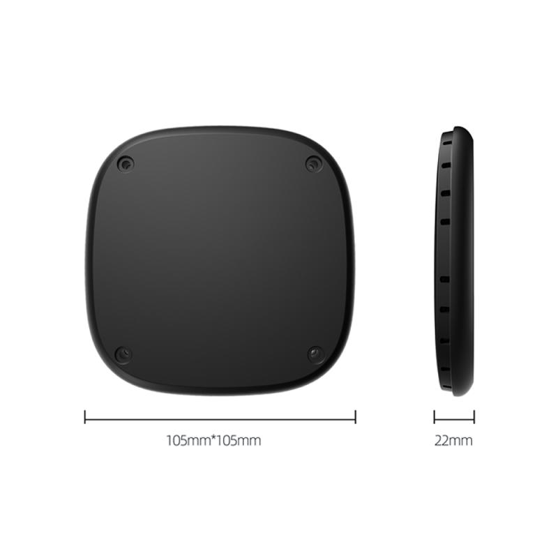 Невидимое беспроводное зарядное устройство 30 мм подстольное зарядное устройство QI Pad мебельная настольная беспроводная зарядная станция для Samsung iPhone 14/13/12