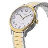 Часы Timex EASY READER с белым циферблатом из нержавеющей стали и минеральным стеклом, кварцевые, 30 мм, американский часовой бренд TW2V94800, унисекс, золото [TIMEX] [Товар]