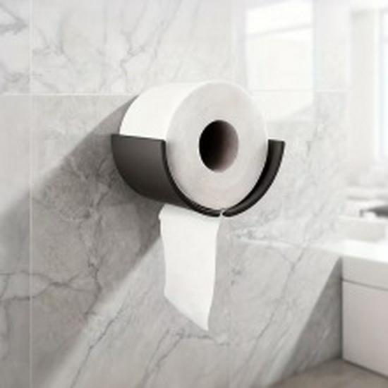 3D-печатный держатель для туалетной бумаги и полка для хранения без сверления
