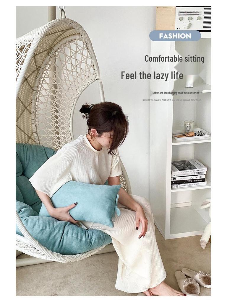 2023 Trendy Swing Подвесная Подушка для Кресла - Птичье Гнездо Круглая Подушка для Кресел