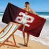 Ibrahim Maza Print Beach Towel, Large Soft Quick Dry Towel for Beach Camping Swimming