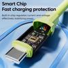 1m/1.5m/2m Type-C To Type-C Cable Fast Charging Wire for Xiaomi/OPPO/VIVO Phone Charging