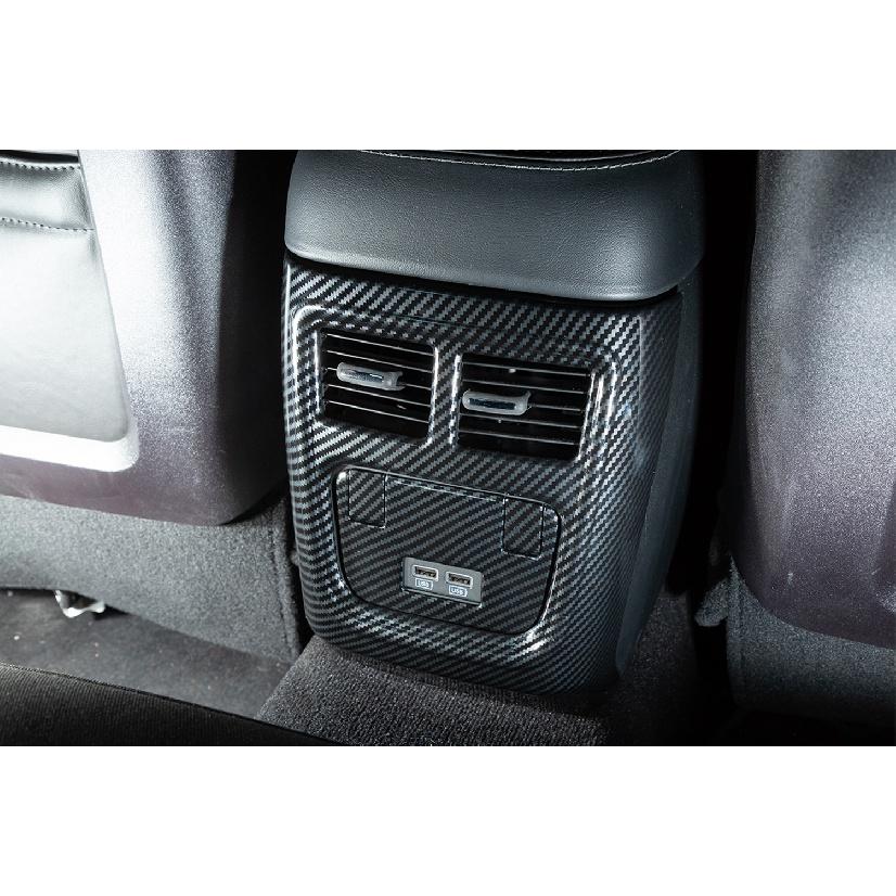 Накладка-декорация на панель заднего воздуховода для Dodge Charger Chrysler 300C 2011-2022, формовки интерьера