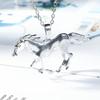 Women Animals Silver/Gold Jewelry Pendant Pony Necklace Horse Necklace Necklace