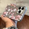 Plum Blossoms Soft Phone Case For IPhone 17 16 15 14 13 12 11 15 Pro Max 7 8 XR XS Transparent Silicone Soft Cover Case