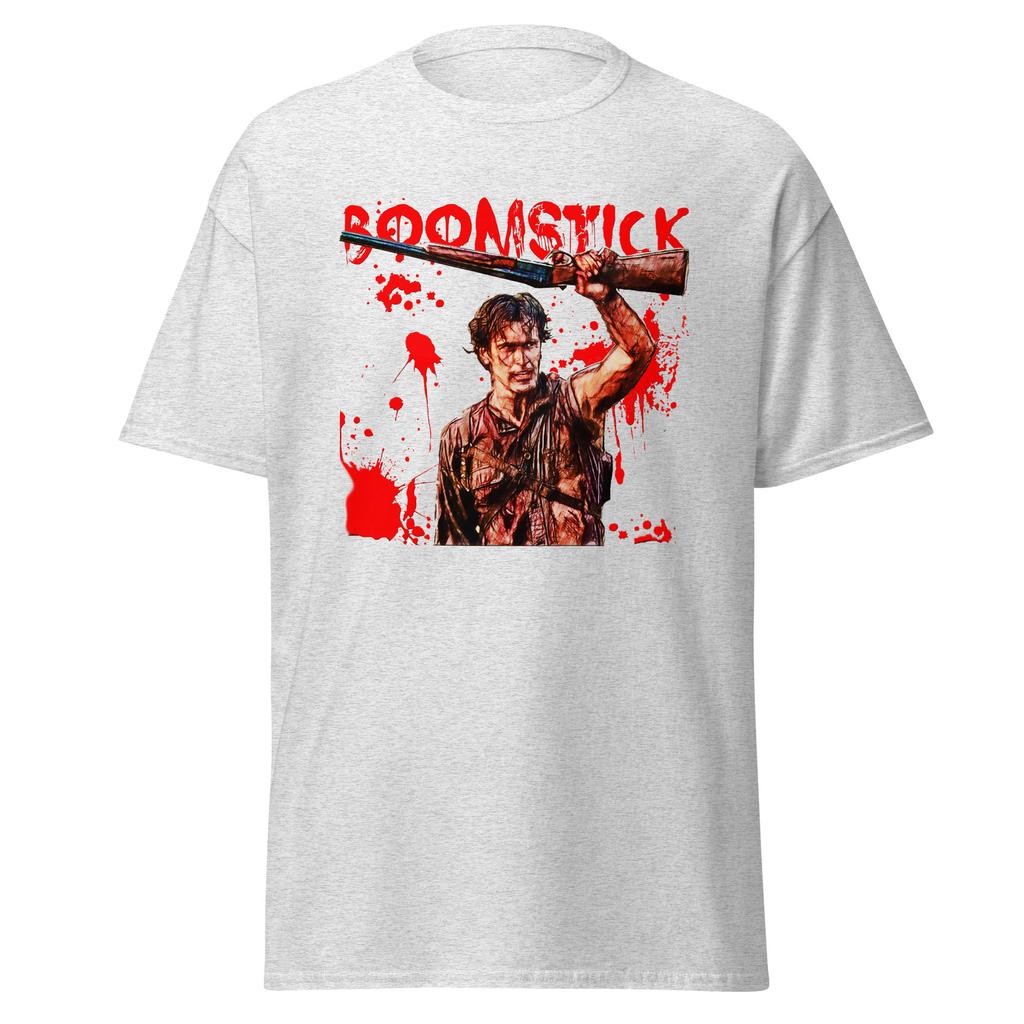 Boomstick T-Shirt Mens Womens Tees Top - Men's/Women's Horror Tee - evil dead 80s horror