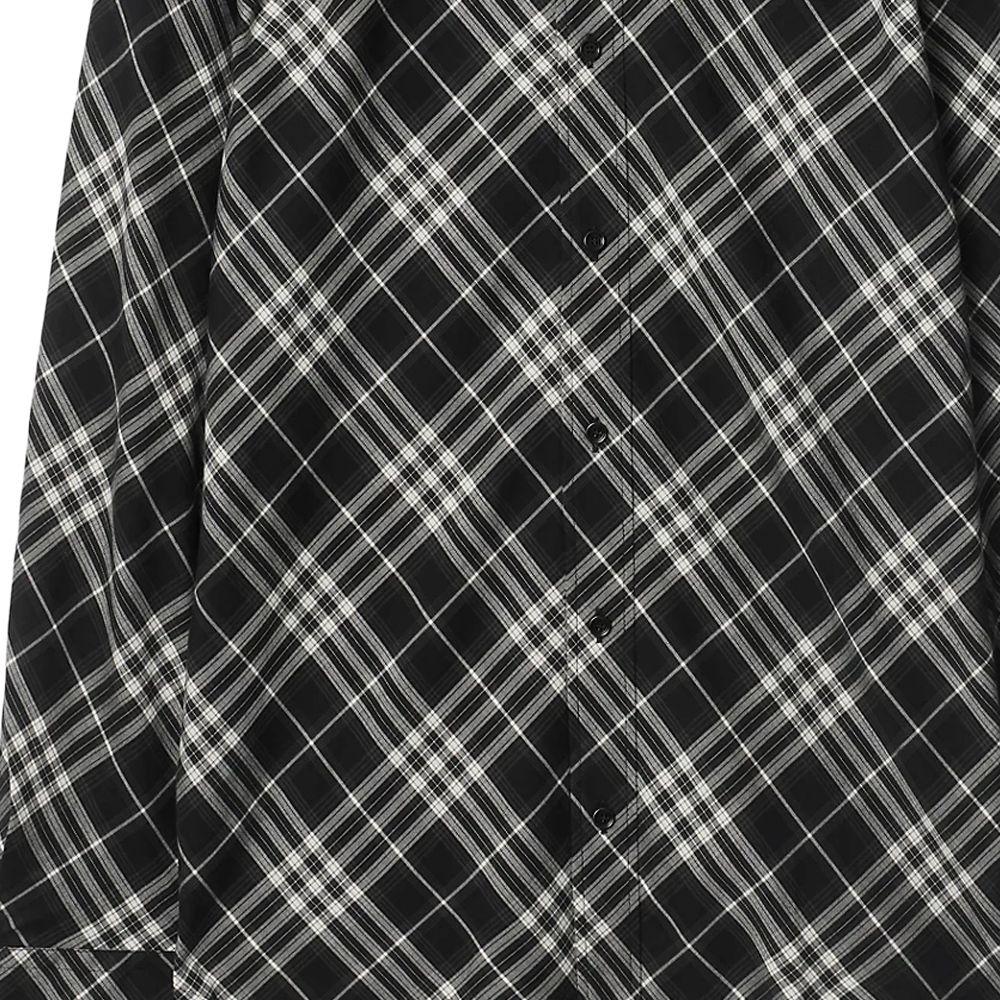 Burberry check cotton flannel shirt 81157861