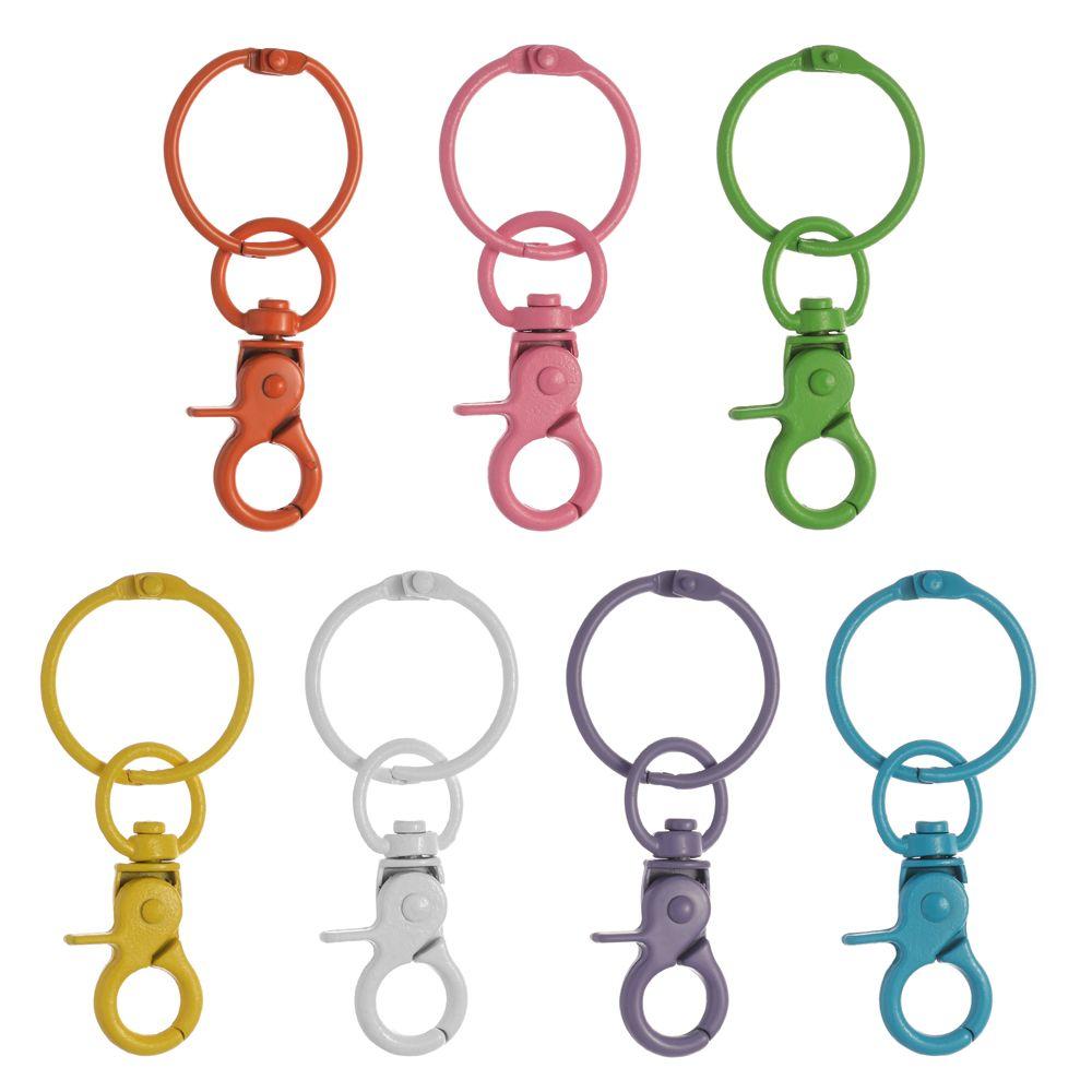 Аксессуары для сумок DIY Брелок-карабин Застежка-крючок для сумок Пряжки для ремней Ошейник Карабин-кнопка