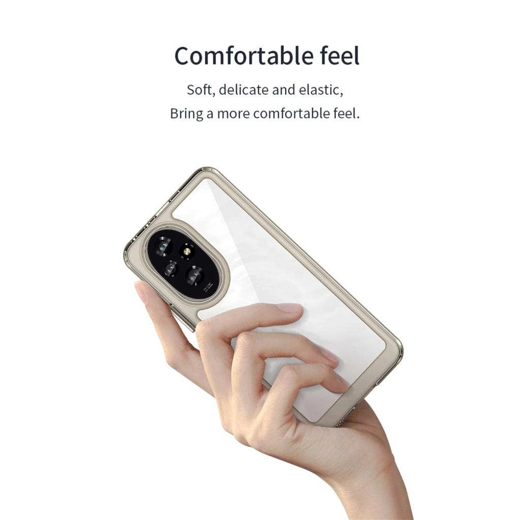 Transparent Phone Case For Honor 200 Case Bumper Silicone Colorful Back Cover For Honor 200 5G Case For Honor 200 Pro 200 Lite