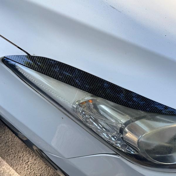 Накладки на фары из углеродного волокна для Hyundai Elantra 2012-2016