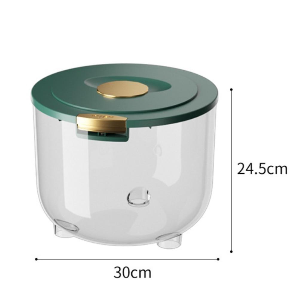 Ведро для риса 5/10 кг, Защищенный от насекомых контейнер для хранения зерна, Новая банка для хранения риса, Кухонная утварь