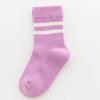 Children's Mesh Socks Summer Thin Pure Cotton Medium Tube Socks Boys Girls College Fashion Socks Baby Black White Striped Socks
