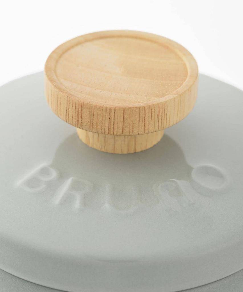 BRUNO Эмалированный индукционный прямой огонь газ Fuji Enamel уличный чайник, 1,6 л, Совместимый, Совместимый, Совместимый, Коллаборация, Серо-бежевый, Использовать, BHK282-GRG