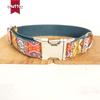 Ethnic Style Metal Buckle Dog Collar and Necklace