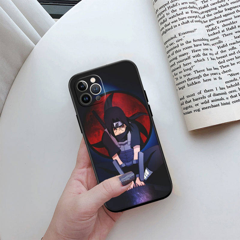 JO41 Naruto Itachi Sasuke Phone Case for Samsung A35 A25 A24 A15 A05S A05 M55 M35 M15 A06 A16 A02 A12 A13 A10 A20 A30 A22 A31 A32 A33 A41 A42 A50