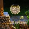 Solar Garden Decoration Outdoor Waterproof Metal Light Ornament