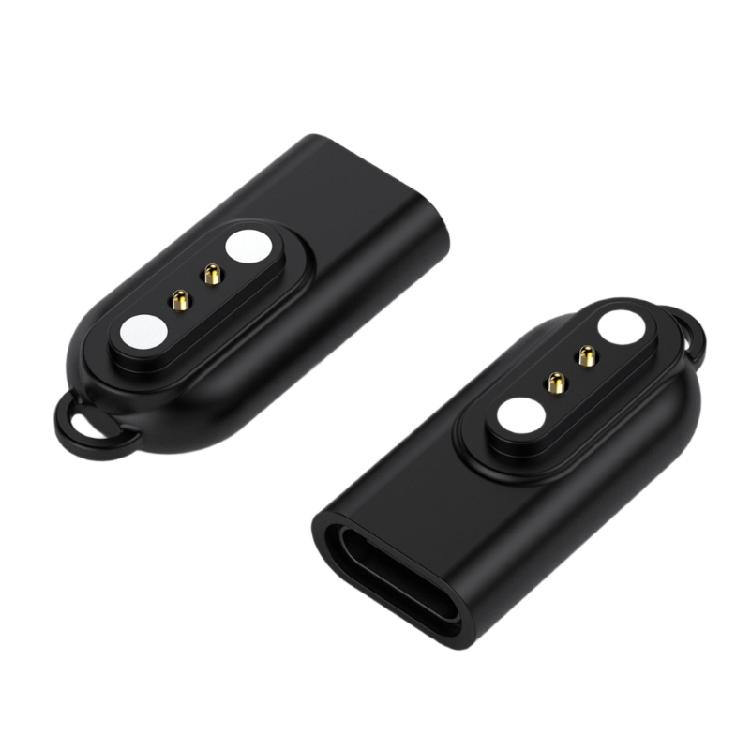 Portable Magnetic Charging Adapter Connector Converter Head for SW021 Watch Featuring Type C USB Port Enables Convenient