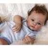 Мягкая и силиконовая кукла Reborn для маленьких девочек, 49 см, мягкая 3D кожа, многослойная живопись, видимые вены