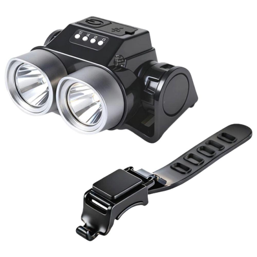 Rainproof Design Bicycle Front Rear Light High-Brightness Safety Cycling Light Night Riding