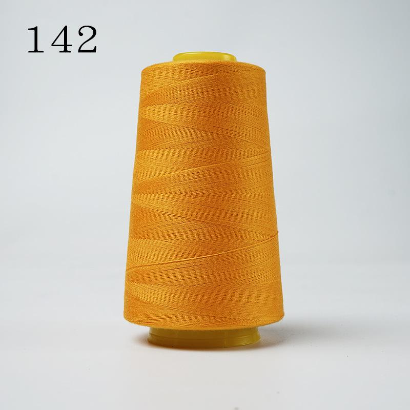 2 шт 3000 ярдов оранжевый промышленный оверлок швейная машина полиэстер нитки швейная линия