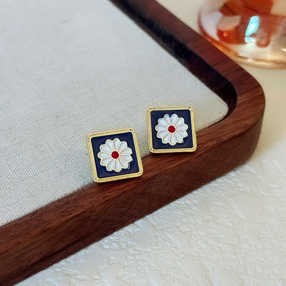 Серьги-пусеты из серебряной иглы высокого качества, микро-сет, черные