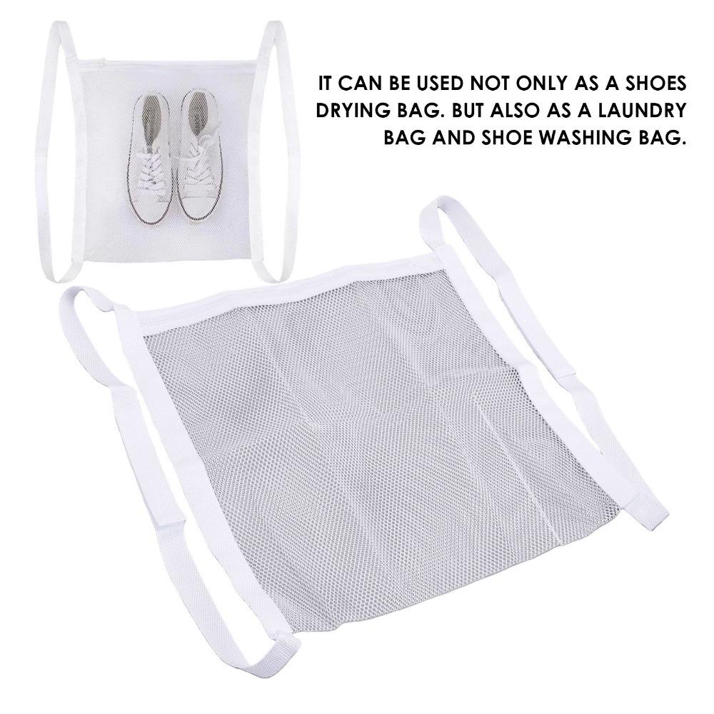 Breathable Mesh Shoe Dryer Bag Anti-Deformation Wash Dry Net Bag Mesh Laundry Bag Basketball Shoes