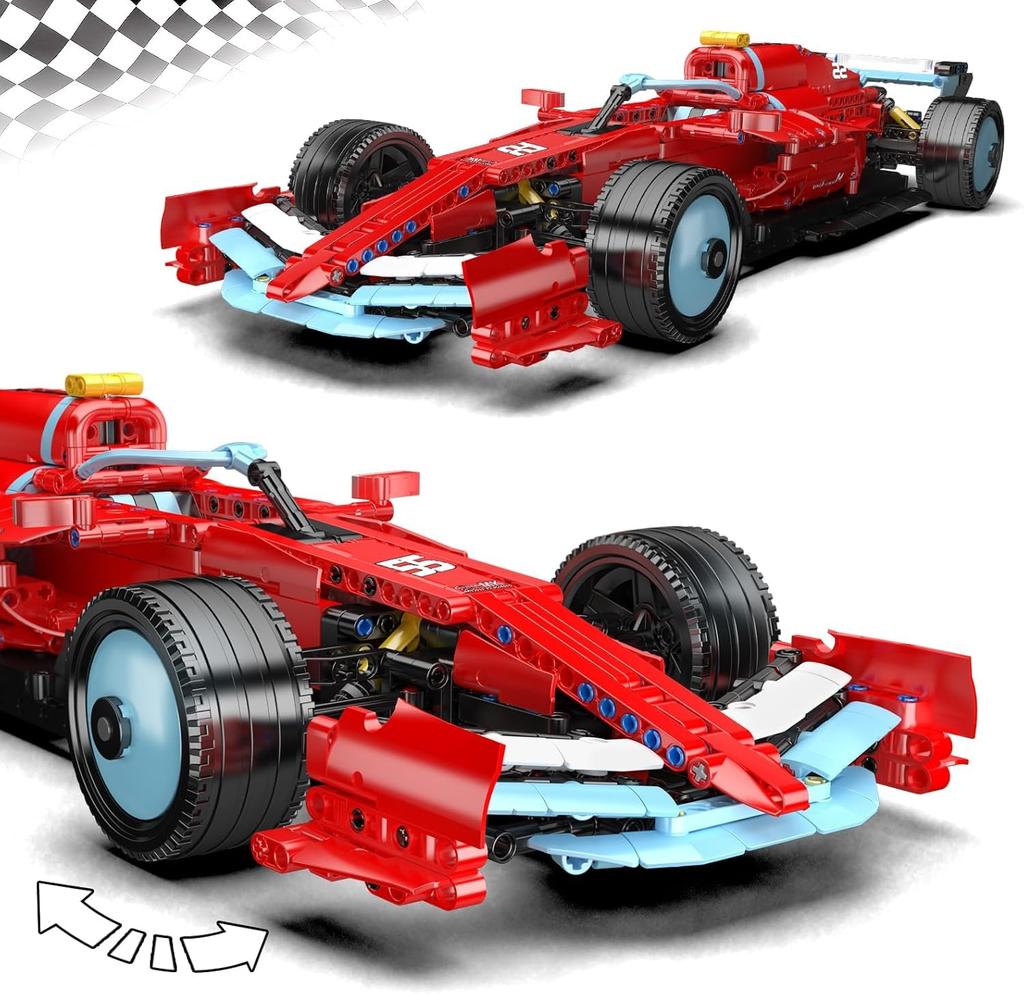 Mould King 13209 Technic Static Model Sports Car Building Blocks | Adult MOC Model Car (Over 1401 Pieces) Perfect for Collection or Gifting
