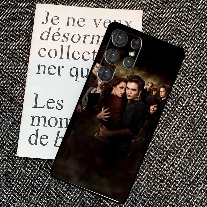 Чехол-постер Сага Сумерки для Samsung Galaxy S25 Ultra S20 S21 S22 S23 S24 Ultra S9 S10 Plus S25 FE Задняя крышка