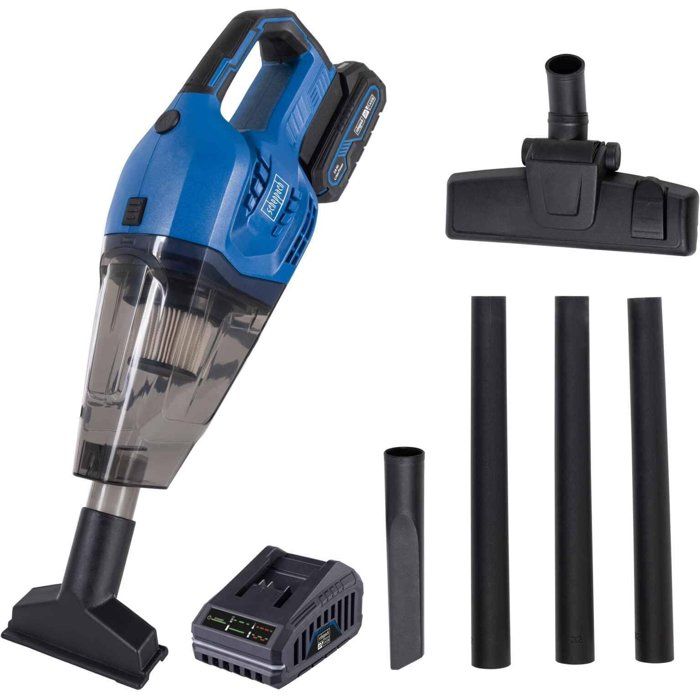 Aspirateur a main sans fil avec starterkit 2Ah C-HVC150-X - Set S - SCHEPPACH