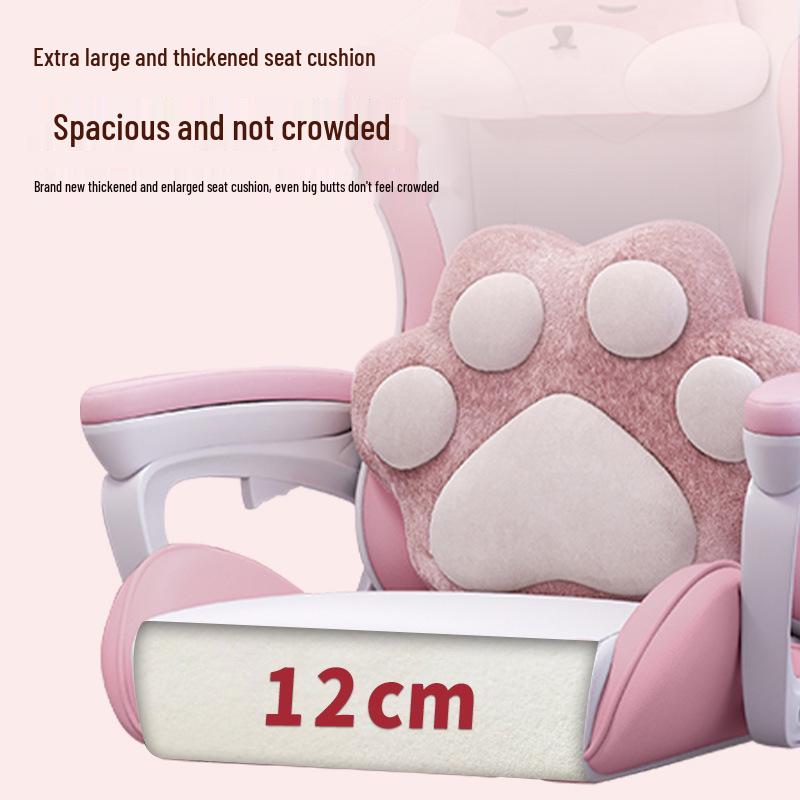 Эргономичное откидывающееся киберспортивное кресло 835A - Регулируемое, удобное вращающееся игровое сиденье для длительного сидения