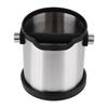 Watchget Knock Box Espresso Knock Box Coffee Knock Box Knock Box Coffee Residue Bucket Large Capacity 1.8L Removable Stainless Steel Home Use