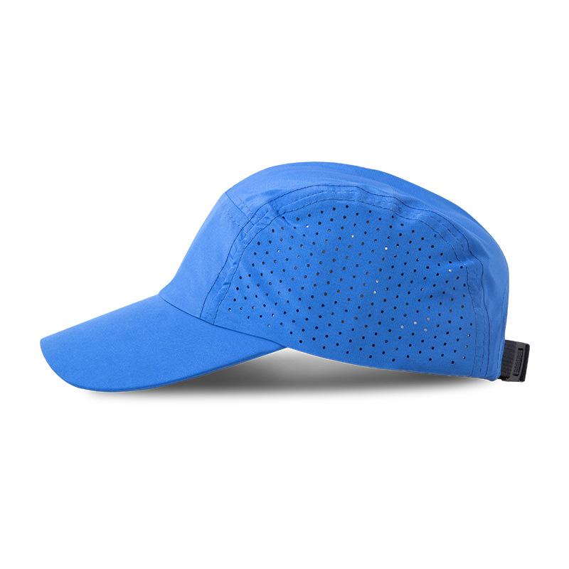 Vintage Running Baseball Cap Perforated Quick-Dry Breathable Waterproof Sun Protection Summer Hat Puff Printing Unisex