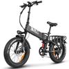 SAMEBIKE Складной электрический велосипед RS-A02 Pro, 20 дюймов, с аккумулятором 48V15AH