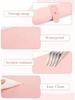 1/2 шт розовый коврик для стола для дизайна ногтей портативный складной коврик для подлокотника из микрофибры кожа мягкий коврик для дизайна ногтей для салона дизайна ногтей