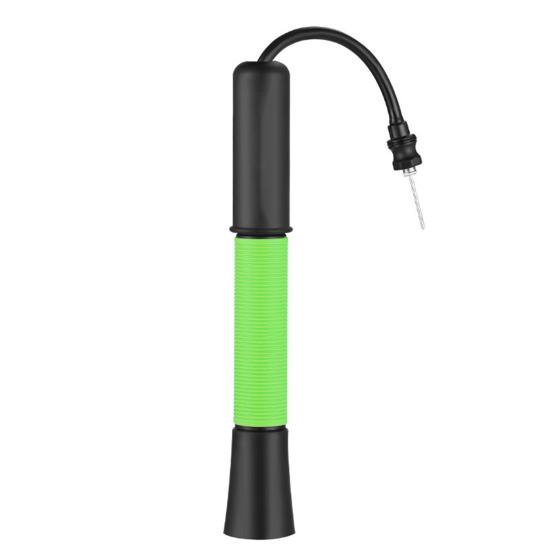 Sports Ball Pump Portable Air Pump Ball Inflator with Needle Storage Push And Pull Inflating System Hand